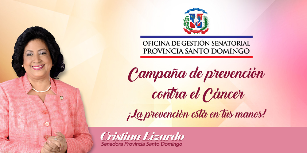 Cristina Lizardo - Campaña Prevención
